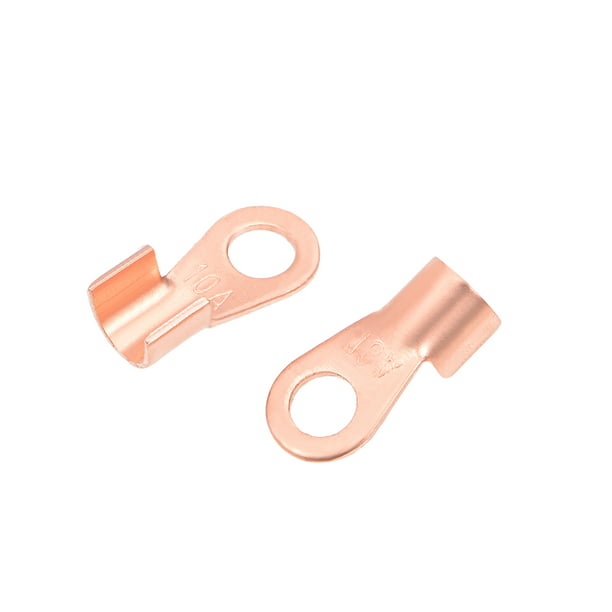 Ring terminals Copper 10A Open Cable Non-insulated Lugs Connector OT-10A